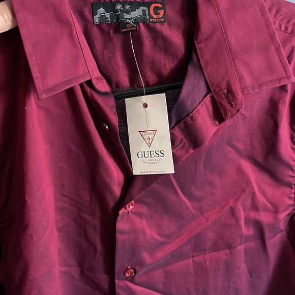 Men’s G by Guess Button Up Long Sleeved Shirt Size XS - Picture 5 of 5
